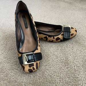 Bandonlino leopard print size 8 shoes